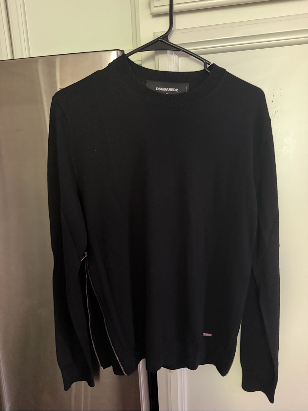 Dsquared2 Black Crewneck Sweater